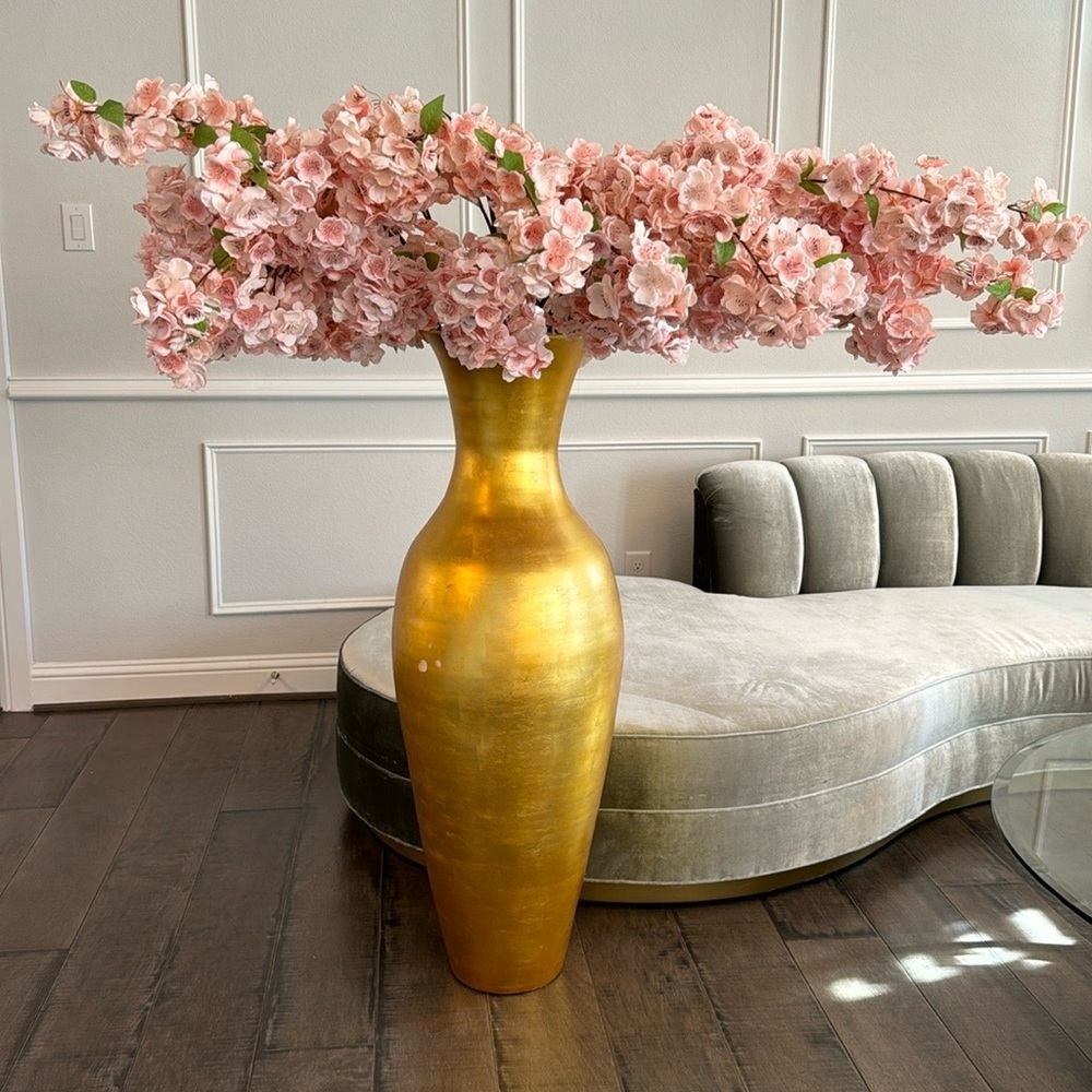 NWT EXTRA LONG CHERRY BLOSSOM STEM EXTRA FULL. Artificial Cherry Blossom